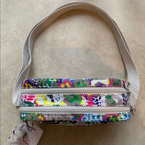 Floral Design Kipling Crossbody Bag - Picture 2 of 3